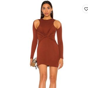 Superdown dress in rust XXS